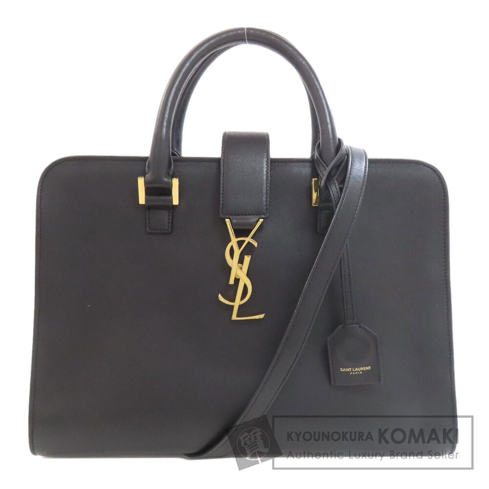 Saint Laurent Baby Cabas Handbag Calfskin